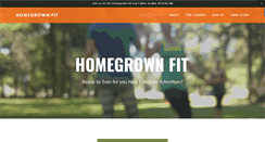 Desktop Screenshot of homegrownfit.com